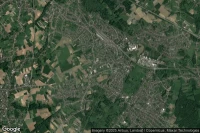 Vue aérienne de Malegem
