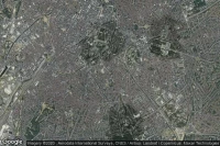 Vue aérienne de Ixelles