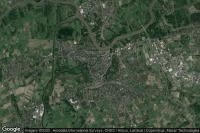 Vue aérienne de Dendermonde