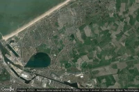 Vue aérienne de Bredene