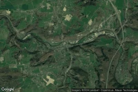 Vue aérienne de Aywaille