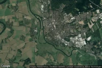 Vue aérienne de Verden