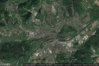 Vue aérienne de Tuebingen