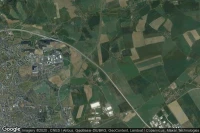 Vue aérienne de Trebnitz