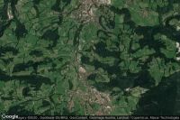 Vue aérienne de Tiefenbach