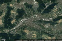 Vue aérienne de Schwabisch Gmund