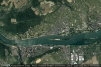 Vue aérienne de Rudesheim am Rhein