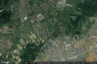 Vue aérienne de Puchheim