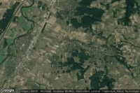 Vue aérienne de Poxdorf