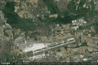 Vue aérienne de Plieningen