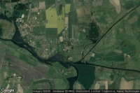 Vue aérienne de Paretz
