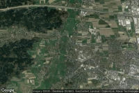 Vue aérienne de Ottmarshausen