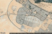 Vue aérienne de Muḩāfaz̧at Jahrā’