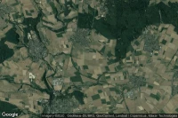 Vue aérienne de Oberzeuzheim