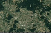 Vue aérienne de Oberviechtach