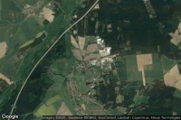 Vue aérienne de Niemegk