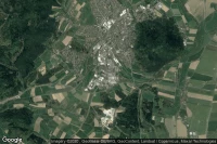 Vue aérienne de Neustadt bei Coburg