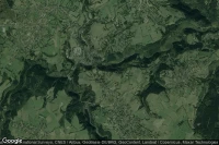 Vue aérienne de Monschau