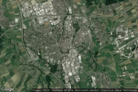 Vue aérienne de Memmingen