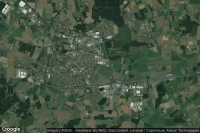 Vue aérienne de Melle