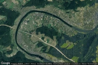 Vue aérienne de Losnich