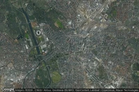 Vue aérienne de Leipzig