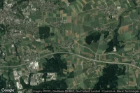 Vue aérienne de Leinheim