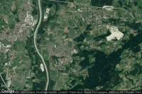 Vue aérienne de Langweid