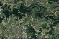 Vue aérienne de Kollersried