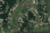 Vue aérienne de Kliestow