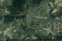 Vue aérienne de Greiz
