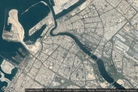 Vue aérienne de Dubai