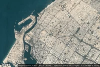 Vue aérienne de Sharjah