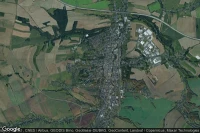 Vue aérienne de Crimmitschau