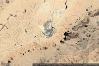 Vue aérienne de Mitzpe Ramon