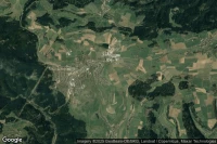 Vue aérienne de Bonndorf im Schwarzwald