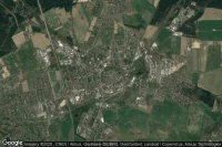 Vue aérienne de Bernau bei Berlin