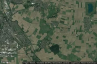 Vue aérienne de Bauernheim