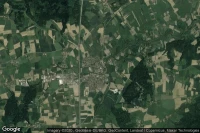 Vue aérienne de Allershausen