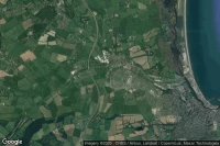 Vue aérienne de Rathnew