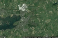 Vue aérienne de Oranmore