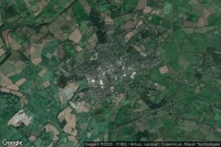 Vue aérienne de Gorey