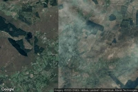 Vue aérienne de Glenties