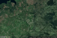 Vue aérienne de Dromahair