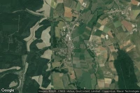 Vue aérienne de Vaucouleurs