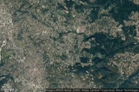 Vue aérienne de Valbonne