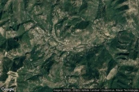 Vue aérienne de Sospel