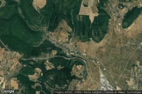 Vue aérienne de Savigny-les-Beaune