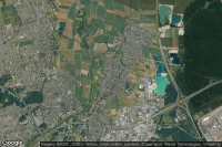 Vue aérienne de Sausheim