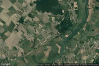 Vue aérienne de Sassenay